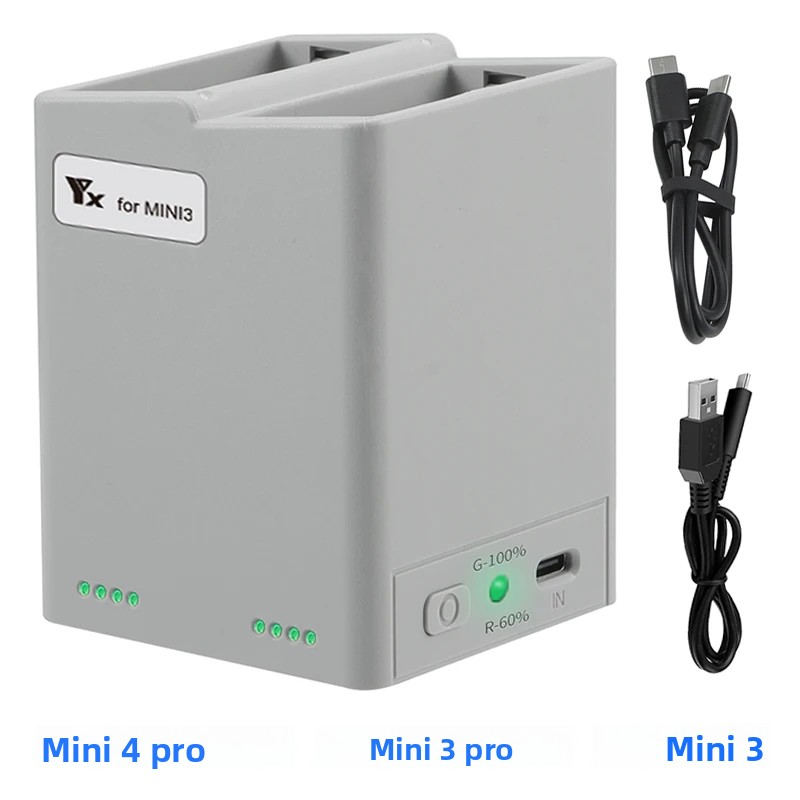 Drone Battery Balance Charger - Charger Hub for DJI Mini 4