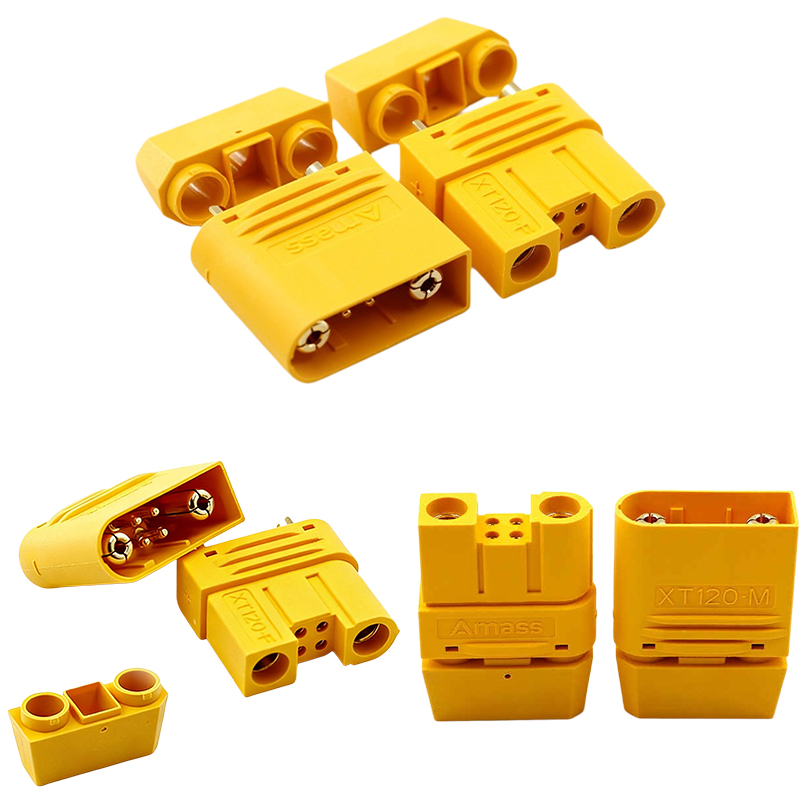 Drone Battery High Voltage - Amass Original XT120(2+4) Connector High Current