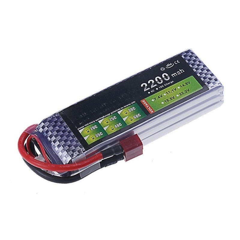 New 3S 30C 11.1V 2200mAh Li-po - Drone Battery 3S 评论和价格