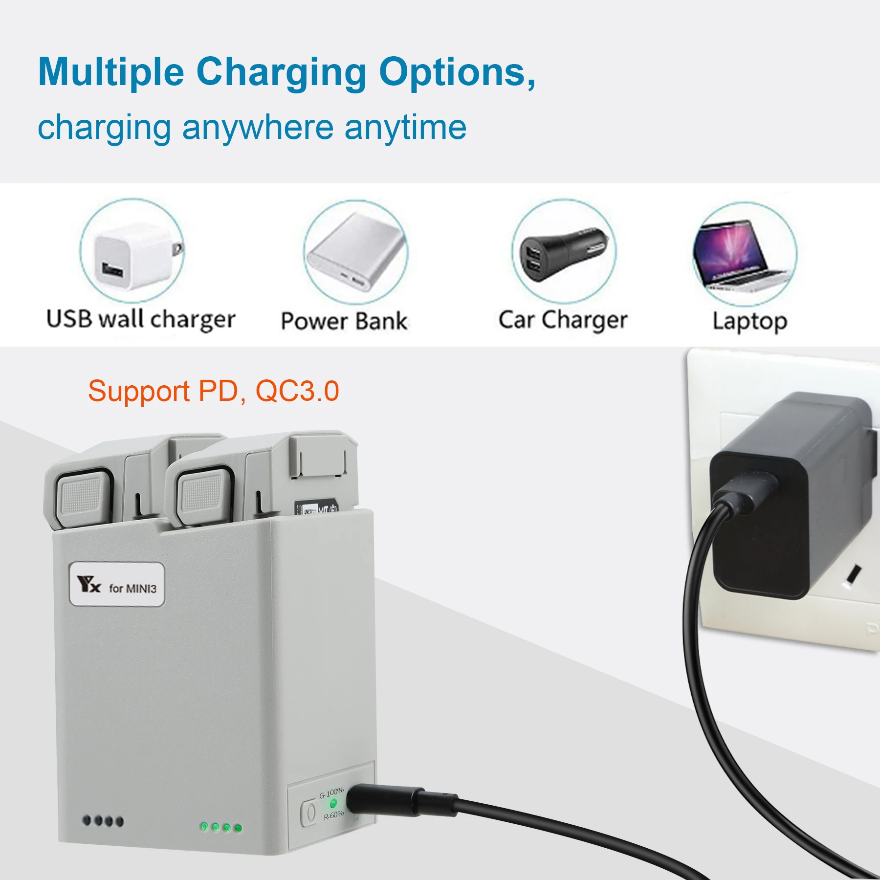 Charger Hub for DJI Mini 4 Pro - Drone Battery Balance Charger 评论和价格