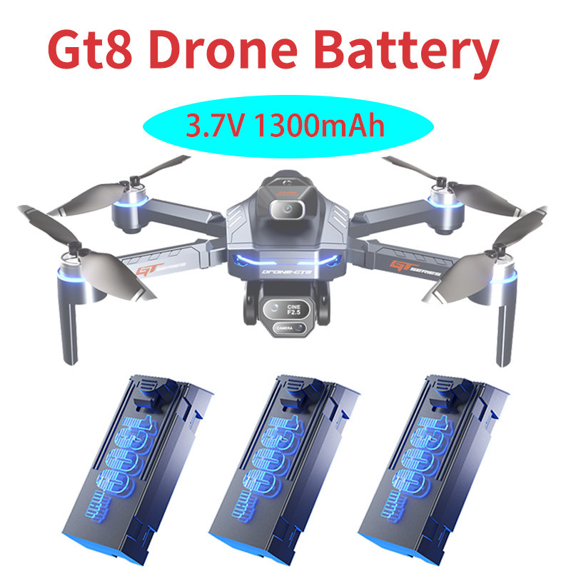 Original 3.7V 1300mAh GT8 Dron - Drone Battery Li-Ion 评论和价格