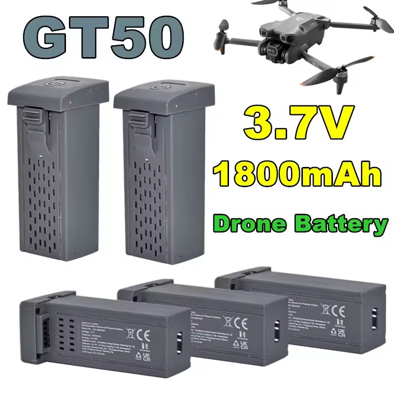 New 1-5Pcs 3.7V 1300mAh  Drone - Drone Battery Li-Ion 评论和价格