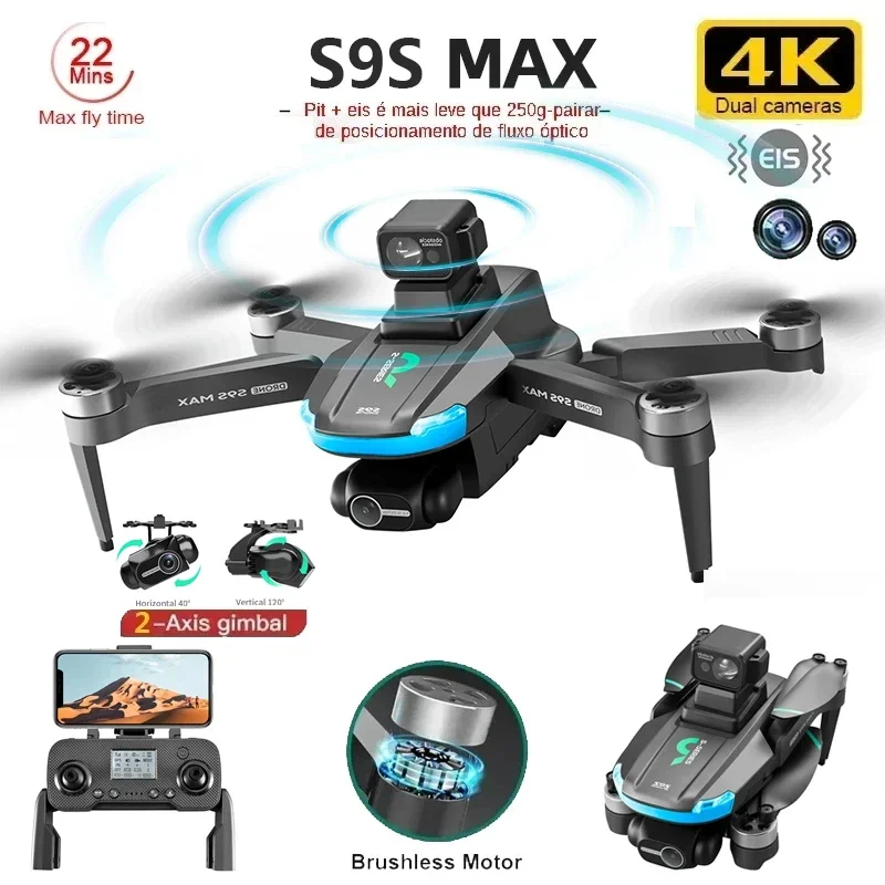 NEW S9S MAX MINI Drone 4K 2-Ax - Drone Battery Case 评论和价格