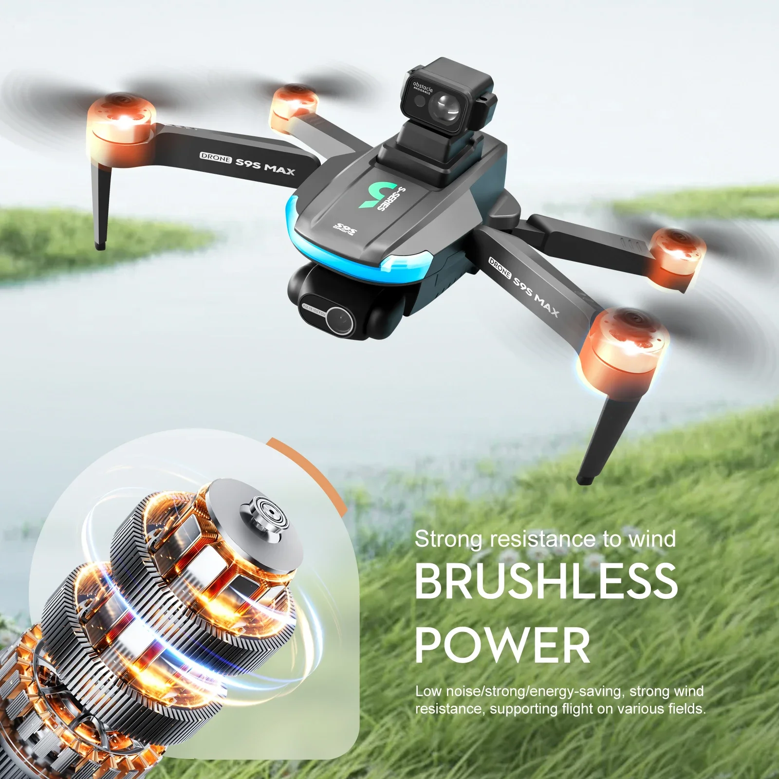 NEW S9S MAX MINI Drone 4K 2-Ax - Drone Battery Case 评论和价格