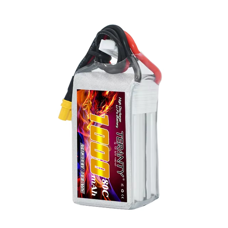 TERANTY 4S 1000mAh 14.8V 80C/1 - Drone Battery Plate 评论和价格