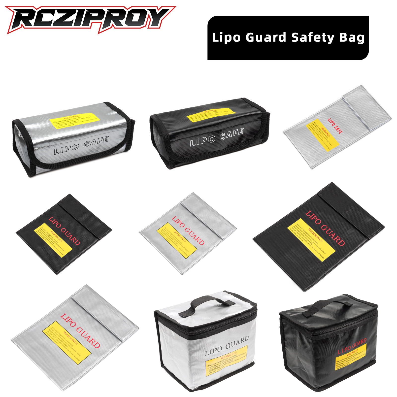 RCZIPROY Lipo Battery Safe Bag - Drone Battery Bag 评论和价格