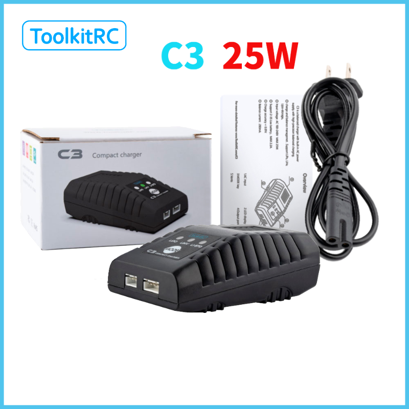 ToolkitRC C3 Balance Charger 2 - Drone Battery 3S 评论和价格