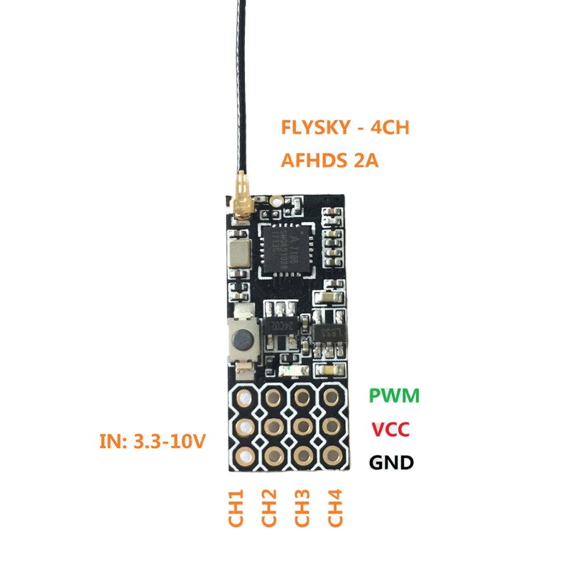 Flysky FS2A Mini Receiver 4CH  - Drone Battery Plate 评论和价格