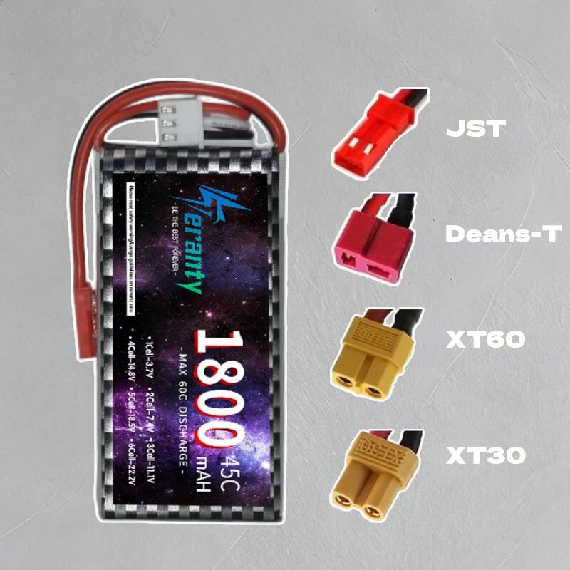 TERANTY 2S 3S 4S 1800mAh Lipo  - Drone Battery 4S 评论和价格