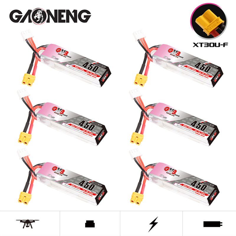 GNB LiPo Battery HV 2S 7.6V 45 - Drone Battery Plate 评论和价格