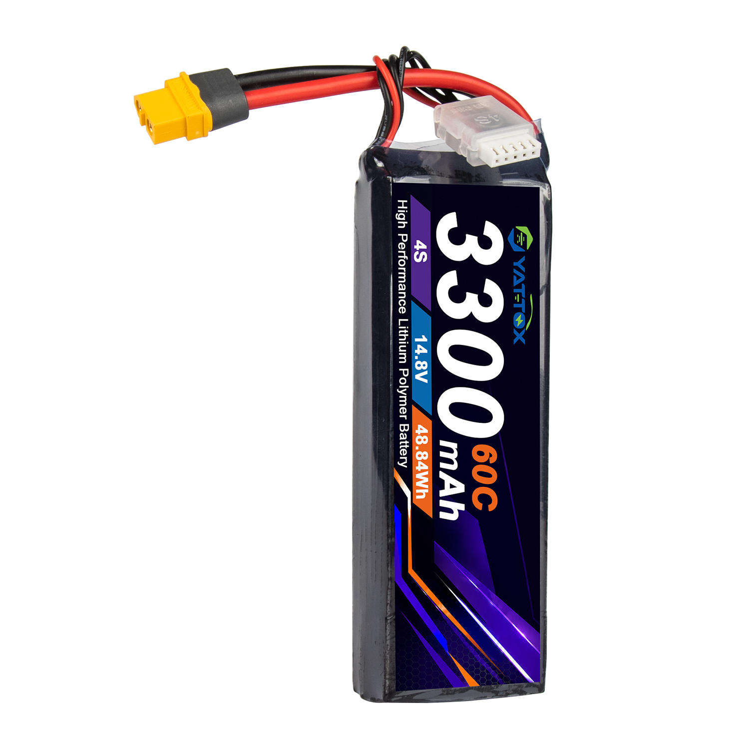 Yattox 4S 3300mAh 60C LiPo Bat - Drone Battery 4S 评论和价格