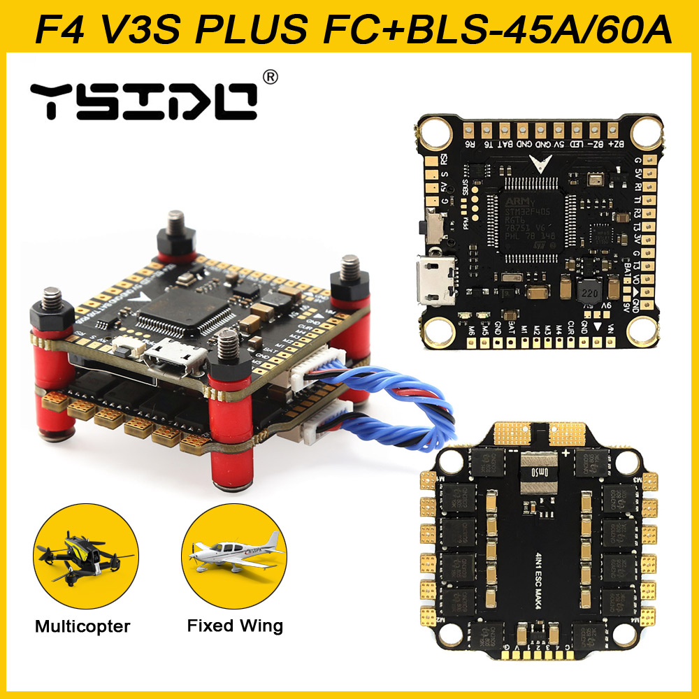 YSIDO NEW F4 V3S PLUS Flight C - Betaflight Fc F4 评论和价格