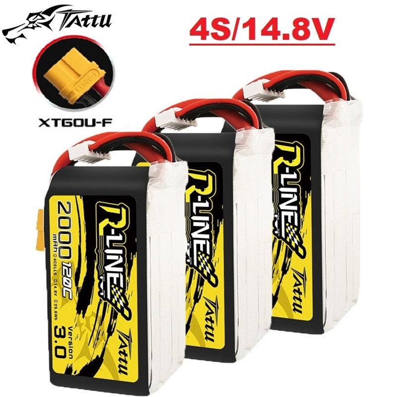 HOT TATTU R-LINE 3.0 120C 2000 - Drone Battery 4S 评论和价格