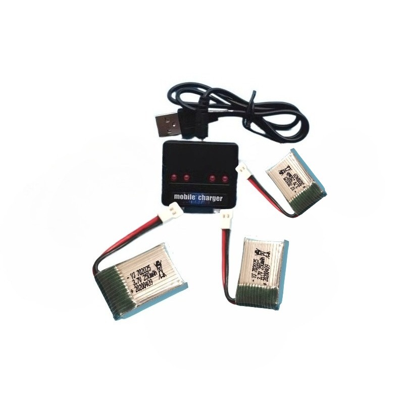 Vj 702025 for H2 H8 H48 U207 R - Drone Battery Li-Ion 评论和价格