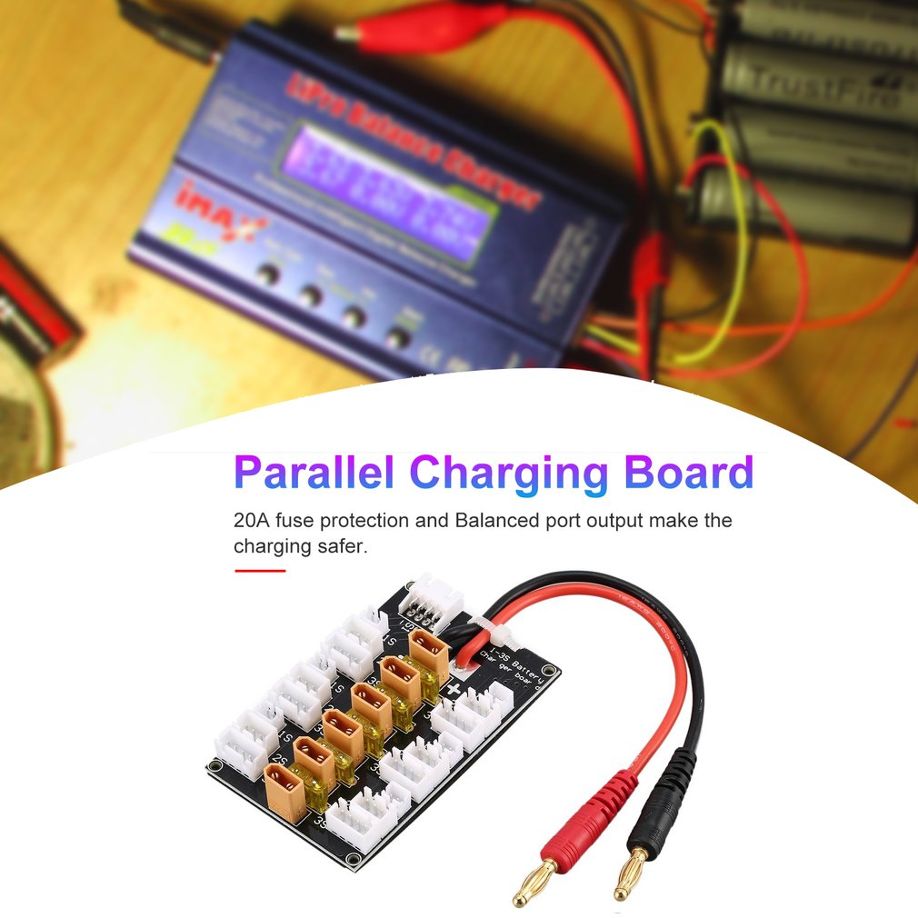 1S-3S 20A XT30 Plug Lipo Batte - Drone Battery Parallel Board 评论和价格