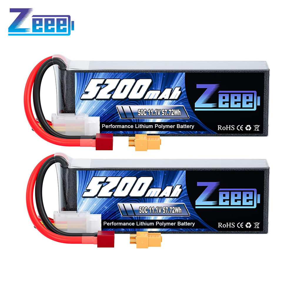 1/2units Zeee 11.1V 50C 5200mA - Drone Battery 3S 评论和价格